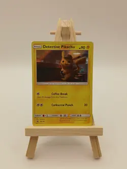 Detective Pikachu SM190 Promo Holo Never Played Pokemon Card 2019 NM/M - Image 1