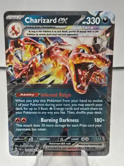 Charizard ex 054/091 - Pokemon TCG - Paldean Fates Double Rare - Image 1