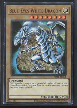 Blue-Eyes White Dragon SBCB-EN087 Speed Duel: Battle City Box 1st Edition LP - Image 1
