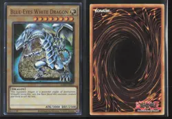 Blue-Eyes White Dragon SBCB-EN087 Speed Duel: Battle City Box 1st Edition LP - Image 3