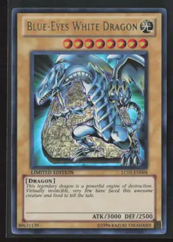Blue-Eyes White Dragon (25th Anniversary Edition) LC01-EN004 Limited LP - Image 1