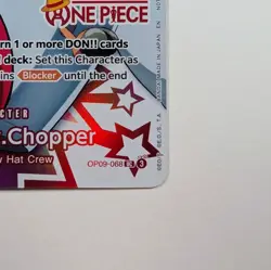 Chopper OP09-068 (ENGLISH) - One Piece x Round 1 Promo Card - Image 5