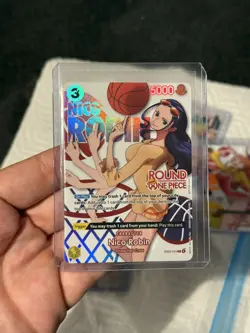 Nico Robin One Piece card game ROUND 1 Promo EB03-054 English - Image 1