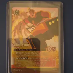 Disney Lorcana TCG Wreck-It Ralph - Big Lug Enchanted Foil 206/204 EN - Image 1