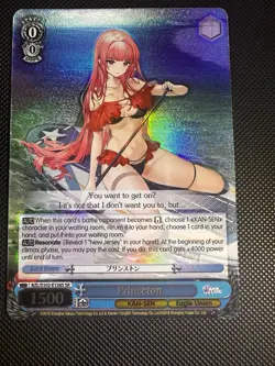 Weiss Schwarz Azur Lane AZL/S102-E126S SR Princeton English Foil - Image 1