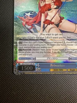 Weiss Schwarz Azur Lane AZL/S102-E126S SR Princeton English Foil - Image 5