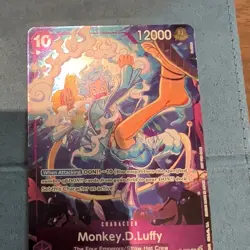 Monkey D. Luffy P-099 Foil Promo Card One Piece TCG English Cost 10 12000 - Image 1