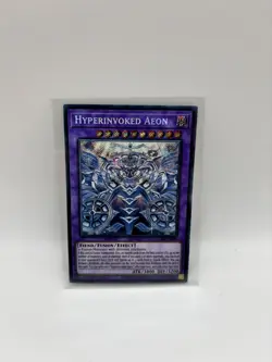 Yu-Gi-Oh! Hyperinvoked Aeon | CORI-EN033 | Secret Rare 1st Edition Chaos Origins - Image 1