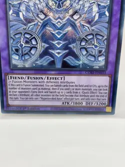Yu-Gi-Oh! Hyperinvoked Aeon | CORI-EN033 | Secret Rare 1st Edition Chaos Origins - Image 2
