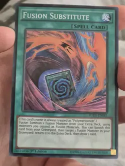 Fusion Substitute 1st Ed Super Rare FUEN-EN041 Yu-Gi-Oh! - Image 1