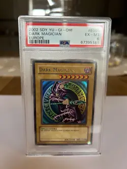 Yu-Gi-Oh! Dark Magician Starter Deck 2002 SDY-E005 PSA 6 - Image 1