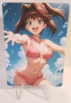 Tea Gardner - Yu-Gi-Oh Lewd Anime Double Sided Card AGC CCG - Image 1