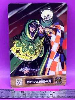 Nico Robin 290 One Piece King of Pirates Gummy Card 2005 BANDAI TCG Japan #229 - Image 3