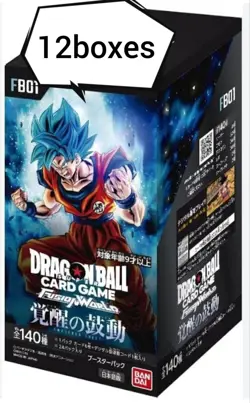 1 case FB01 Dragon Ball Super Card Fusion World Heartbeat of Awakening 12boxes - Image 4