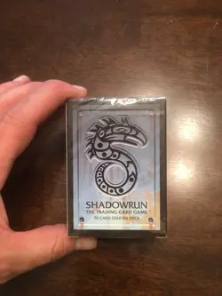 Shadowrun: The Trading Card Game -70 Card Starter Deck Limited Edition *Sealed* - Image 1