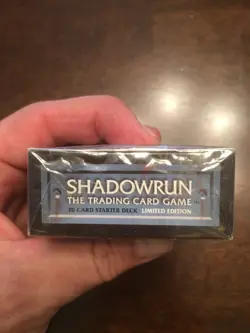 Shadowrun: The Trading Card Game -70 Card Starter Deck Limited Edition *Sealed* - Image 3
