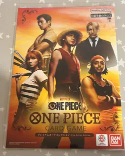 One Piece Card Game Premium Card Collection Live Action Edition JP NEW SEALED - Image 1
