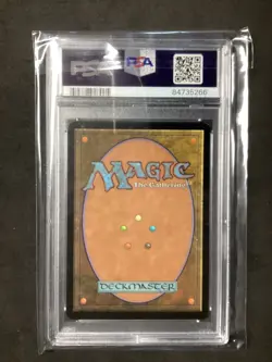 Prodigal Sorcerer #94 7th Edition Foil Common PSA 7 NM Graded MTG Blue Creature - Image 2