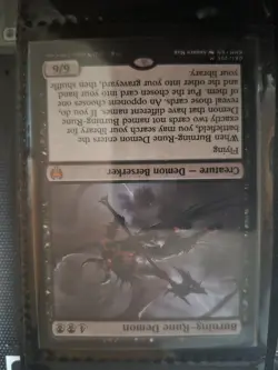 Burning-Rune Demon Kaldheim Regular - Image 3