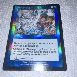 Magic: The Gathering Miscalculation Urza's Legacy Foil Eng #36/143 - Image 3