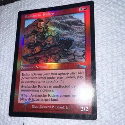 Wizards of the Coast MTG Avalanche Riders U. Legacy Foil #74/143 - Image 3