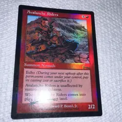 Wizards of the Coast MTG Avalanche Riders U. Legacy Foil #74/143 - Image 4