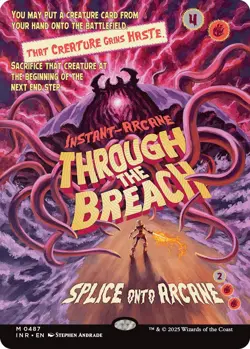 Foil - Through the Breach (Showcase) - 487 / NM / English MTG - Image 1