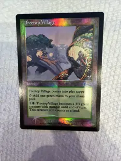 Wizards of the Coast MTG Treetop Village Tempest Foil 143/143 - Image 2