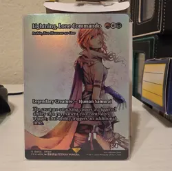 Lightning, Lone Commando - Isshin, Two Heavens as One (Showcase) Foil - Image 1