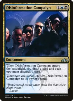 NM - Disinformation Campaign [GRN - 167] Guilds of Ravnica - Image 1