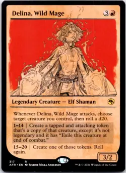 Delina, Wild Mage (Showcase) Adventures in the Forgotten Realms, 317 NM - Image 1