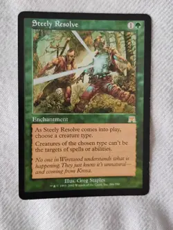 MTG Steely Resolve Onslaught #286 NM - Image 3