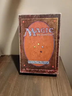 Magic The Gathering Wizards of The Coast Deckmaster 1994 vintage BOX ONLY - Image 1
