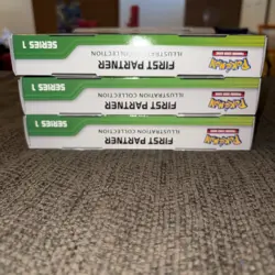 3x First Partner Illustration Collection Series 1 Boxes: Pokemon - New & Sealed - Image 3