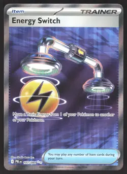 Energy Switch 107/084 Holofoil ME05: Pitch Black Near Mint - Image 1