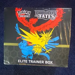 Pokemon TCG Hidden Fates Elite Trainer Box, English, 1 Box 2019 - Image 1