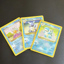 Pokemon Base Set 2 Blastoise Holo 2/130 Wartortle Squirtle Evolution WOTC - Image 1