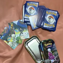 Nintendo Pokemon TCG Hop Tin Lot 50 Cards Sword & Shield Promo English 2020 - Image 2