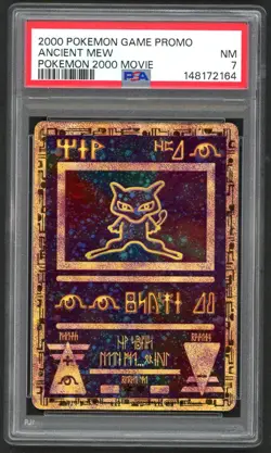 Pokemon Card - PSA 7 Ancient Mew - 2000 Movie Promo Nintendo - NM - PSA7 - Image 1