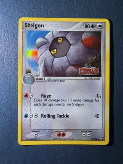 Pokemon TCG Shelgon 39/109 EX Power Keepers Reverse Holo Stamped - Image 1