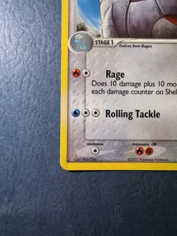 Pokemon TCG Shelgon 39/109 EX Power Keepers Reverse Holo Stamped - Image 3