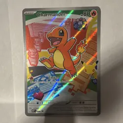Pokemon First Partner Illustration Collection MEP Charmander 038 NM #3 - Image 1