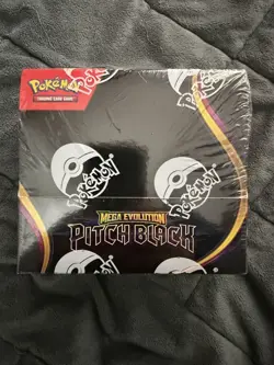 Pokemon Mega Evolution Pitch Black Booster Box Factory Sealed - Image 1