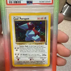 Cool Porygon 15/53 Holo with Swirl Black Star Promo-2000 Pokemon Promo - PSA 9 - Image 2