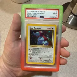 Cool Porygon 15/53 Holo with Swirl Black Star Promo-2000 Pokemon Promo - PSA 9 - Image 3