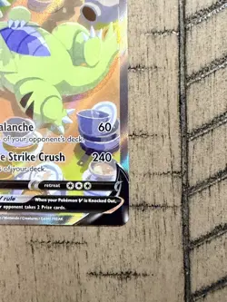 Pokemon TCG Tyranitar v Alternate Full Art Holo Card 155/163 Battle Styles - Image 4