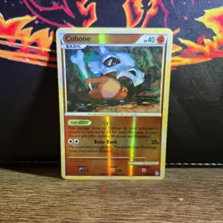 Cubone 60/102 Triumphant 2010 Reverse Holo - Pokemon Card - LP/MP Condition - Image 1