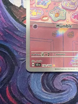 Pokemon TCG Milcery 152/142 Stellar Crown - Holo, Illustration Rare, Full Art - Image 3
