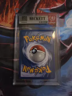 Pokemon TCG Blastoise Holo Rare 4/165 Expedition Base Set BGS Beckett PSA 8 - Image 2