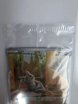 Pokemon TCG Mimikyu SVP 075 Paldean Fates Promo Holo 2024 - SEALED - Image 3